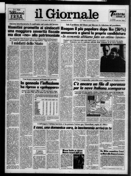 Il giornale : quotidiano del mattino